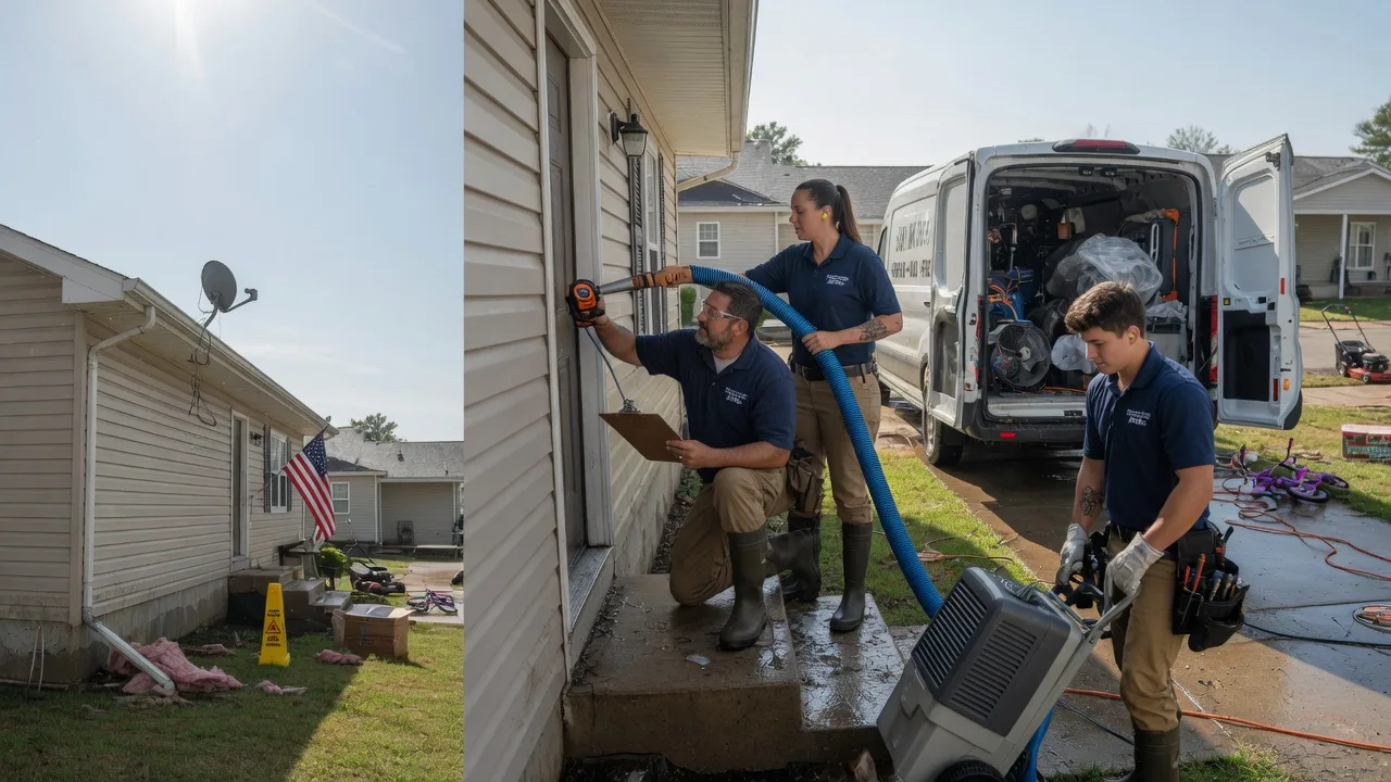 Ceiling Water Damage Restoration in Rogers, ND near me